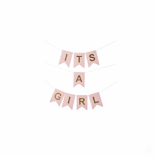 It’s a Girl Card Banner