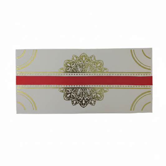 Red Ribbon Gift Envelope – Pack of 10